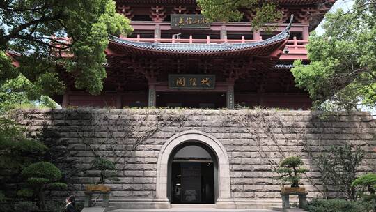 杭州城黄阁，古建筑