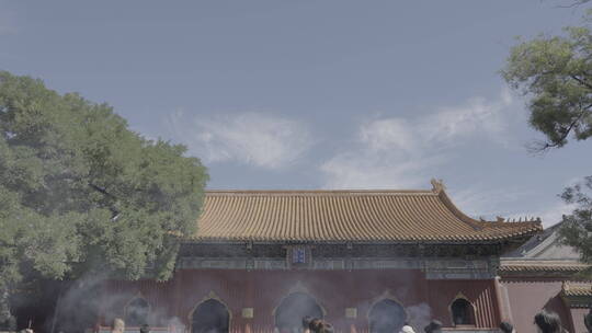 雍和宫古建筑