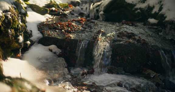 河流，水，流动，岩石