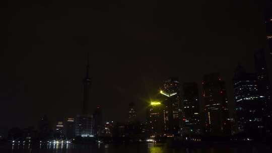 上海 夜景 陆家嘴 外滩 东方明珠 城市风光