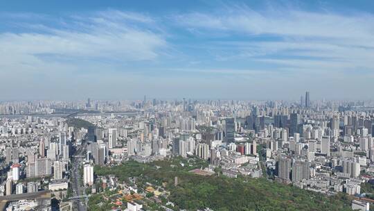 航拍大武汉