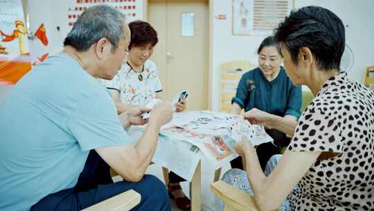 老年生活视频素材模板下载