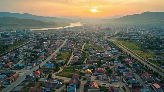 乌兰巴托 延时摄影