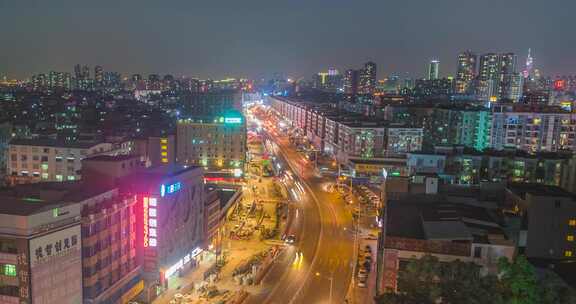 广州大石京珠线建华路夜景