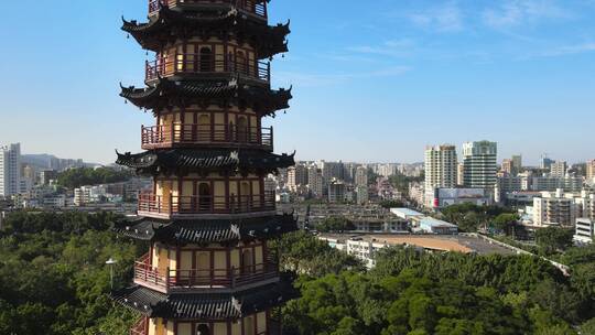 龙峰塔 龙华龙峰塔 龙华公园 龙华地标