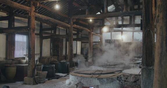 自贡盐业博物馆古法制盐