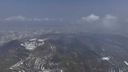 下雪 ￼ 云海 ￼户外 山峰 秦岭