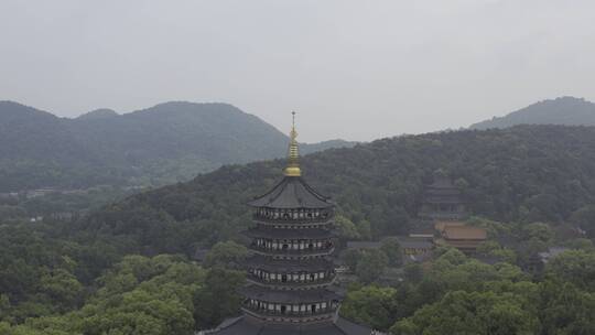 杭州雷峰塔视频素材模板下载