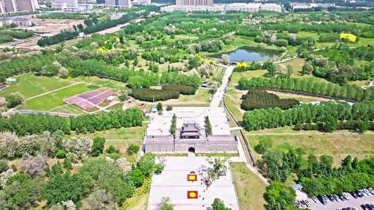 中国辽宁辽阳东京城城址航拍合集