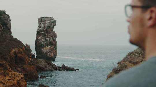 葡萄牙，岛屿，阿尔加维海岸，悬崖