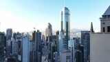 香港国际金融中心航拍高清在线视频素材下载