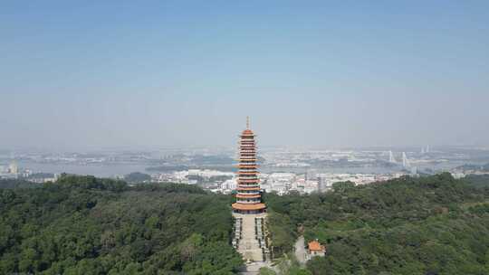 航拍江苏无锡建设无锡城市风光