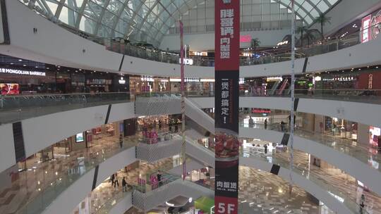 北京商场店铺实拍空镜