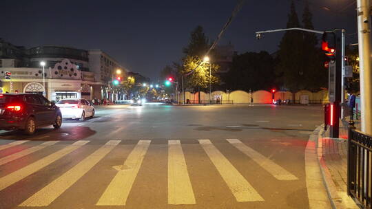 上海闵行区马路街景