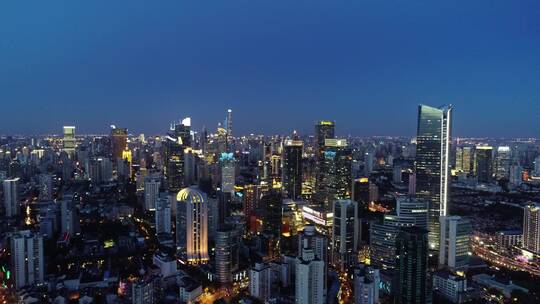 上海静安寺夜景