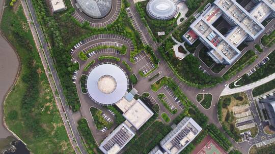 国家海洋实验室青岛蓝谷视频素材模板下载