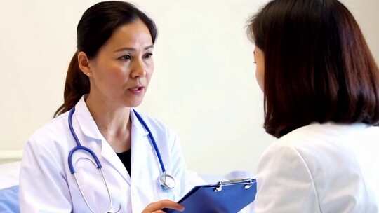 医院医生护士背影ai素材原创