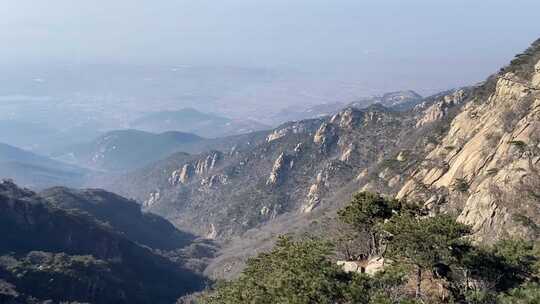 沂蒙山龟蒙景区，蒙山之巅俯瞰云海