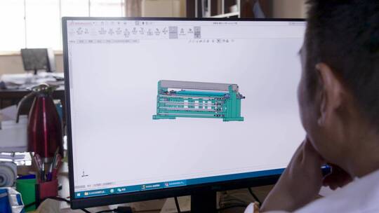 工厂规模机械运作织布机机械制造