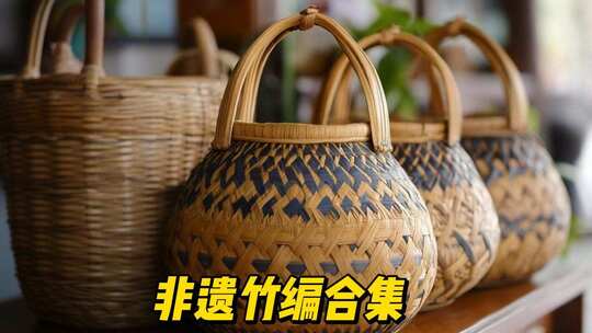 非遗竹编手艺