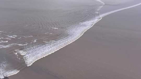 浙江杭州钱塘江潮水江东大桥潮水