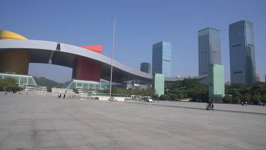 市民中心 深圳政府 政府大楼视频素材模板下载
