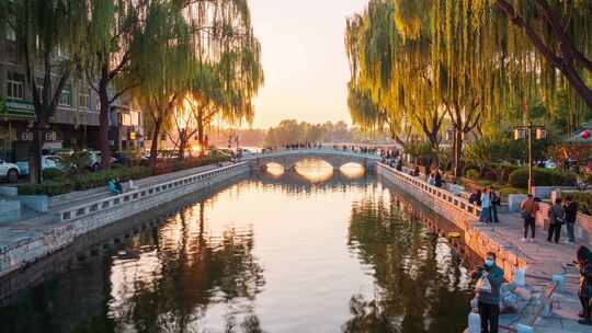 北京旅游景点什刹海风景