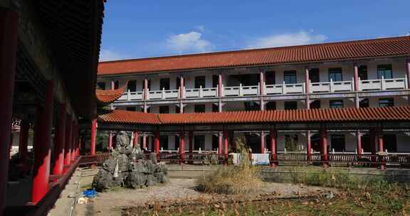 江南大气皇家寺院 苏州皇罗禅寺古建筑