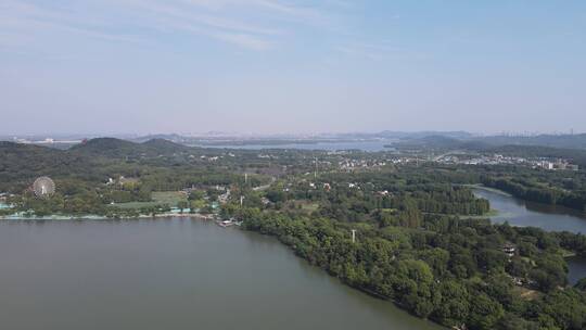 武汉东湖5A景区航拍