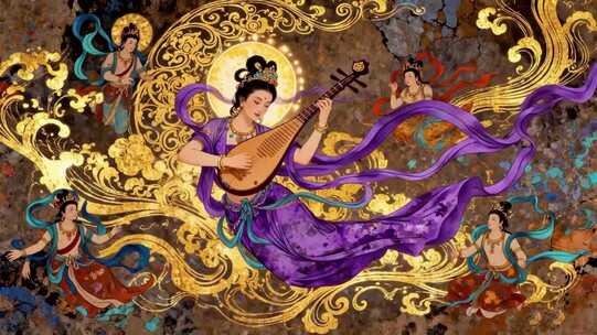 敦煌飞天 敦煌宣传 敦煌文化