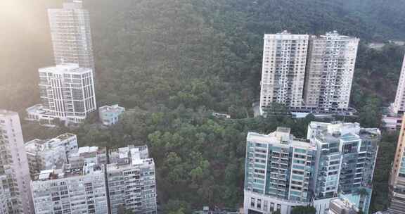 香港中西区CBD航拍