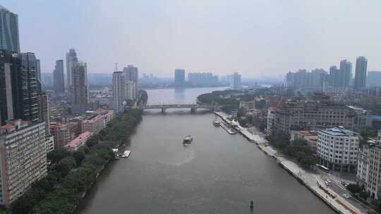 广州珠江及两岸建筑