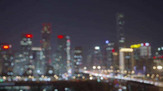 城市夜景空镜 都市夜晚