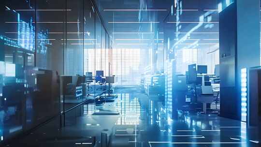 数字化办公室 智慧商业物业写字楼办公大楼