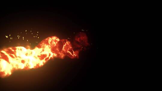 火焰进攻攻击爆炸喷火 (9)视频素材模板下载
