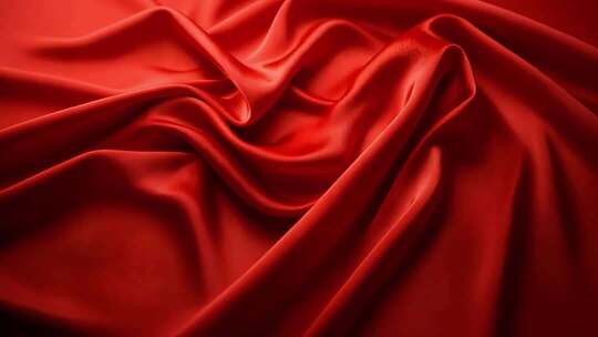 4k红色主题背景丝绸背景