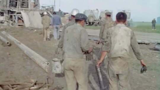 70年代的大庆油田