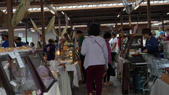 大理丽江泰国清迈曼谷市集集市现场活动