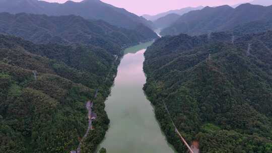 湖南郴州东江湖航拍