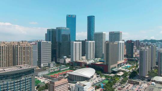 城市高楼大厦-金融商务中心青岛上海