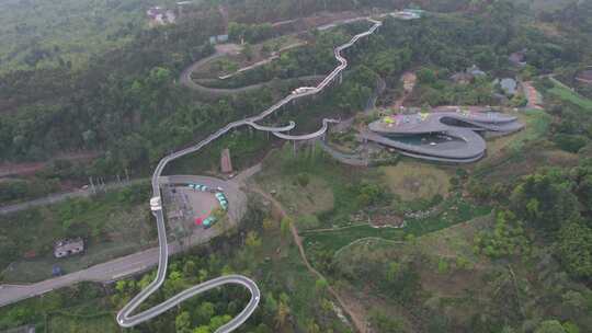 高空栈道素材