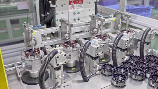 实拍工厂机器机械工业科技视频素材模板下载