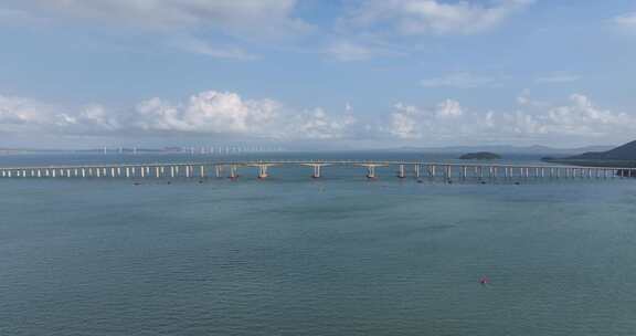 平潭海峡跨海特大桥航拍