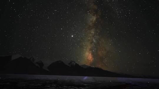 青海格尔木可可西里星空延时