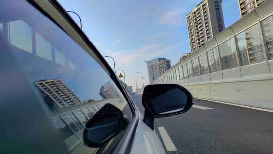 公路马路上汽车飙车延时摄影视频素材视频素材模板下载