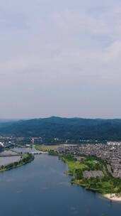 祖国大好河山青山绿水竖屏航拍