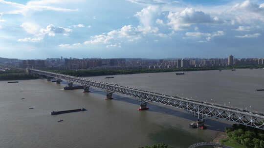 南京市城市航拍延时视频素材模板下载