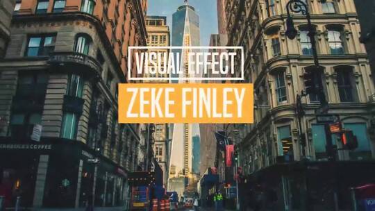 快速转场数字故障风极限运动体育项目宣传推广视频AE模板