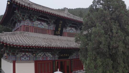 龙门石窟夜景航拍香山寺洛阳景点文化