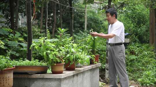 中老年人